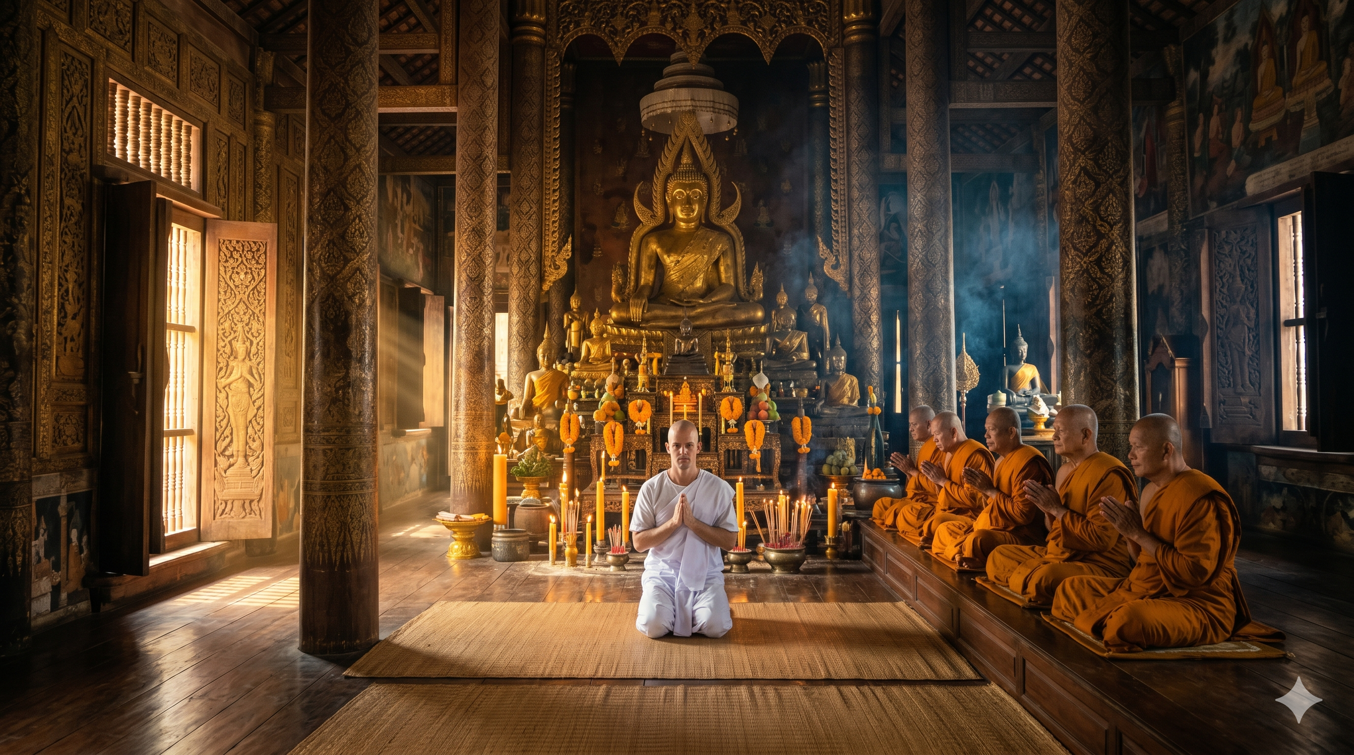 How to ordain a foreigner as a monk in Thailand